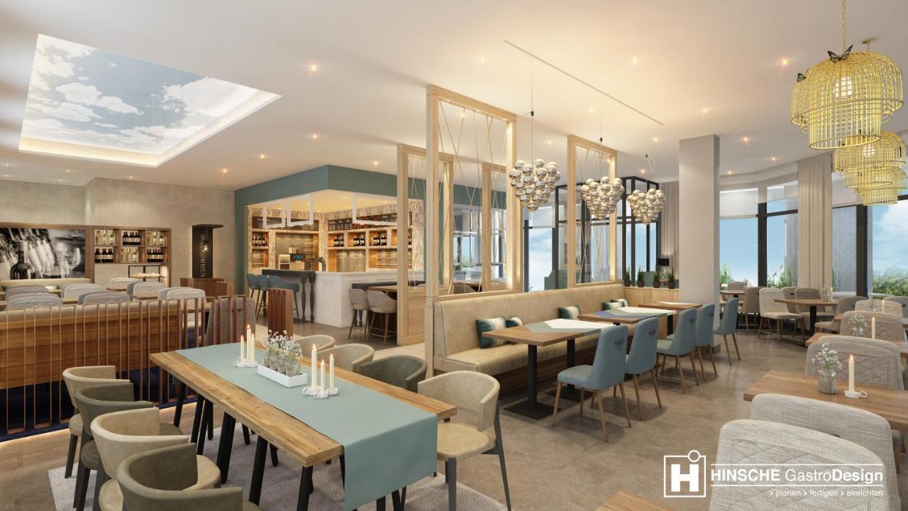 Sunny Suite 14 - Elegantes Hotelapartment Mit Grossartigem Pool-Wellnessbereich Direkt Am Meer In Ruhiger Lage - Perfekt Fuer Mensch Und Tier Borgerende-Rethwisch Bagian luar foto