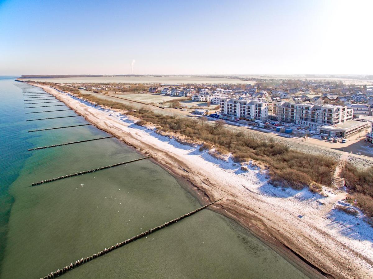 Sunny Suite 14 - Elegantes Hotelapartment Mit Grossartigem Pool-Wellnessbereich Direkt Am Meer In Ruhiger Lage - Perfekt Fuer Mensch Und Tier Borgerende-Rethwisch Bagian luar foto